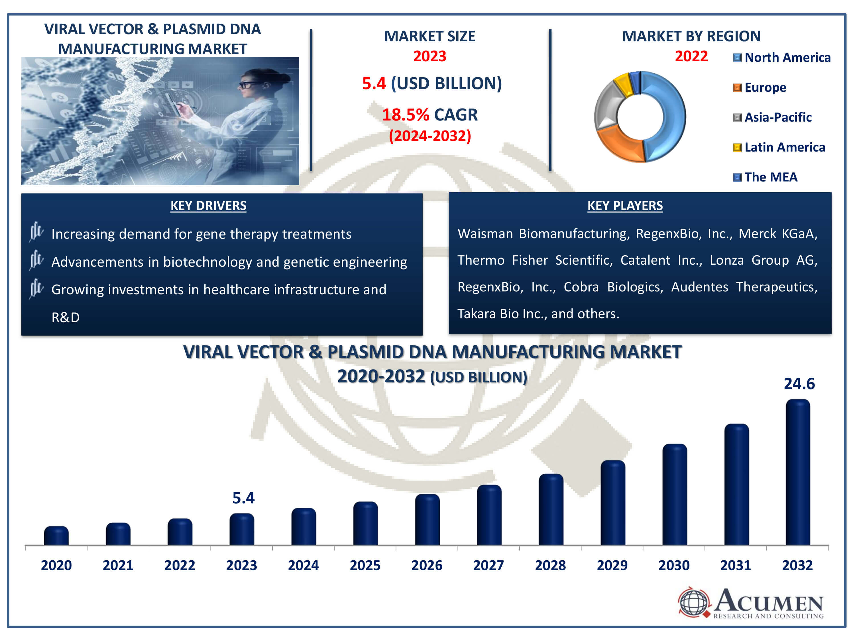 Viral Vector & Plasmid DNA Manufacturing Market Dynamics